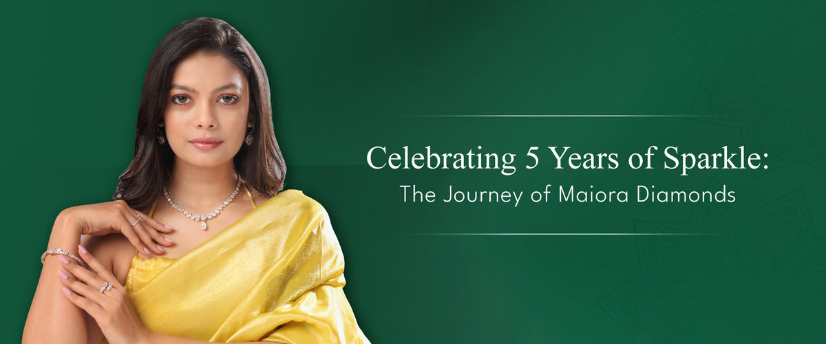Celebrating 5 Years of Sparkle: The Journey of Maiora Diamonds