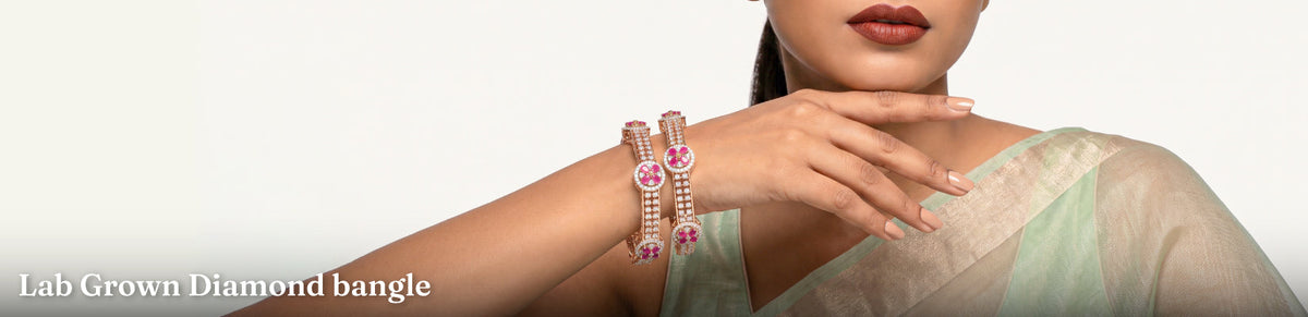 Lab Grown Diamond Bangles