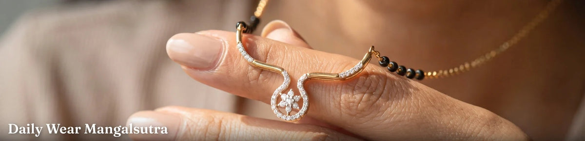 Daily Wear Diamond Mangalsutra
