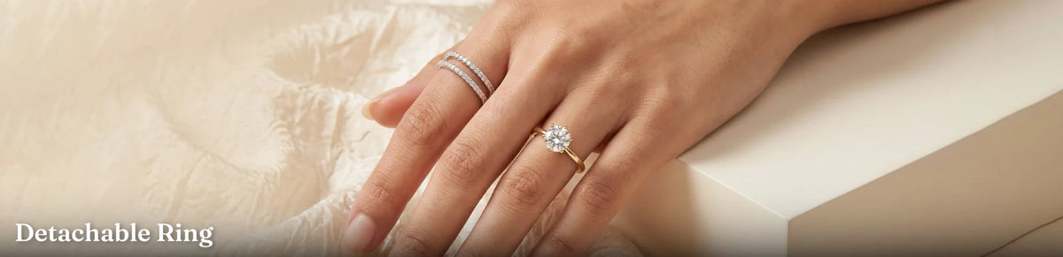 Detachable Diamond Ring