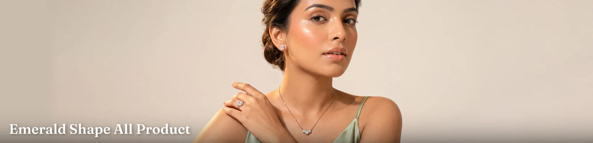 Emerald Cut Diamond Jewellery