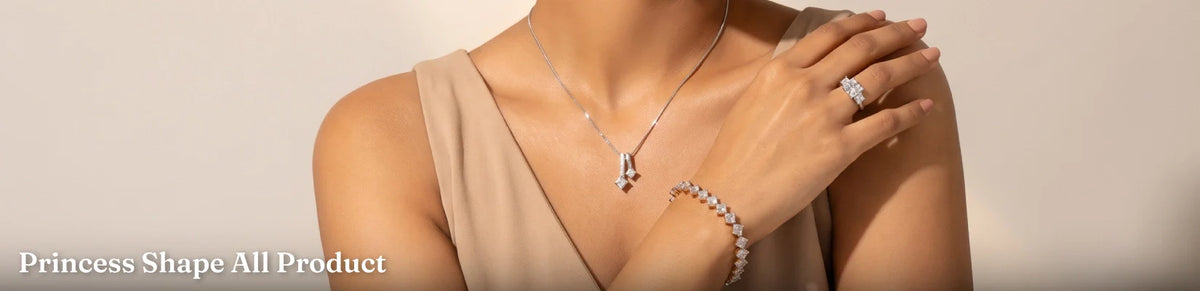 Princess Cut Diamond Jewellery