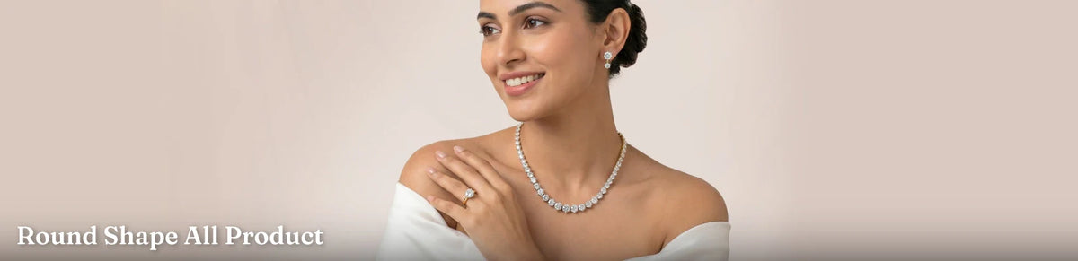 Round Shaped Diamond Jewellery