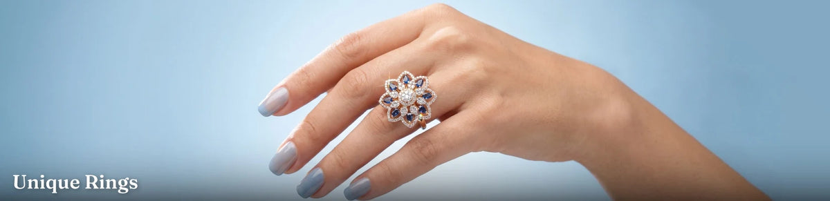 Lab Grown Diamond Unique Rings