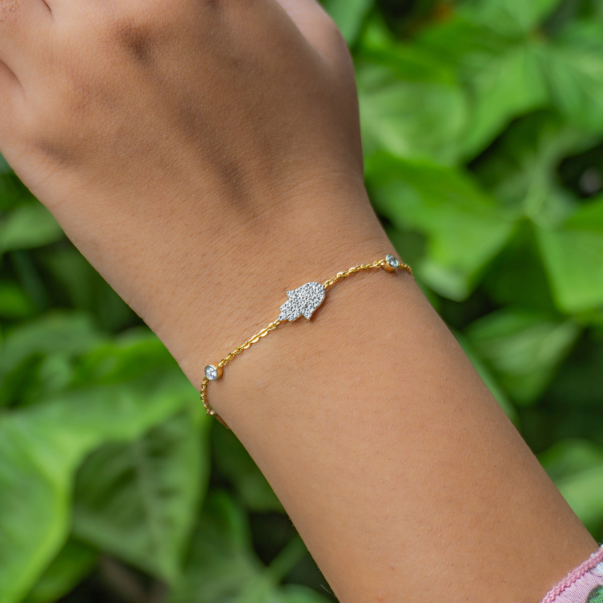 Hamsa Diamond Bracelets