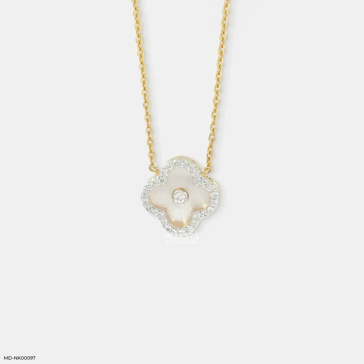 Whispering Floret Diamond Necklace