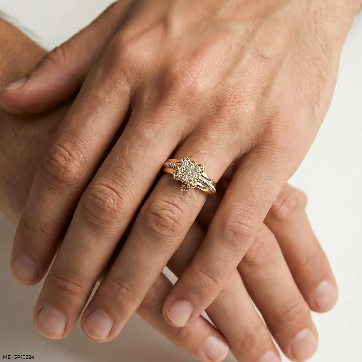 Eterna Glow Mens Diamond Ring