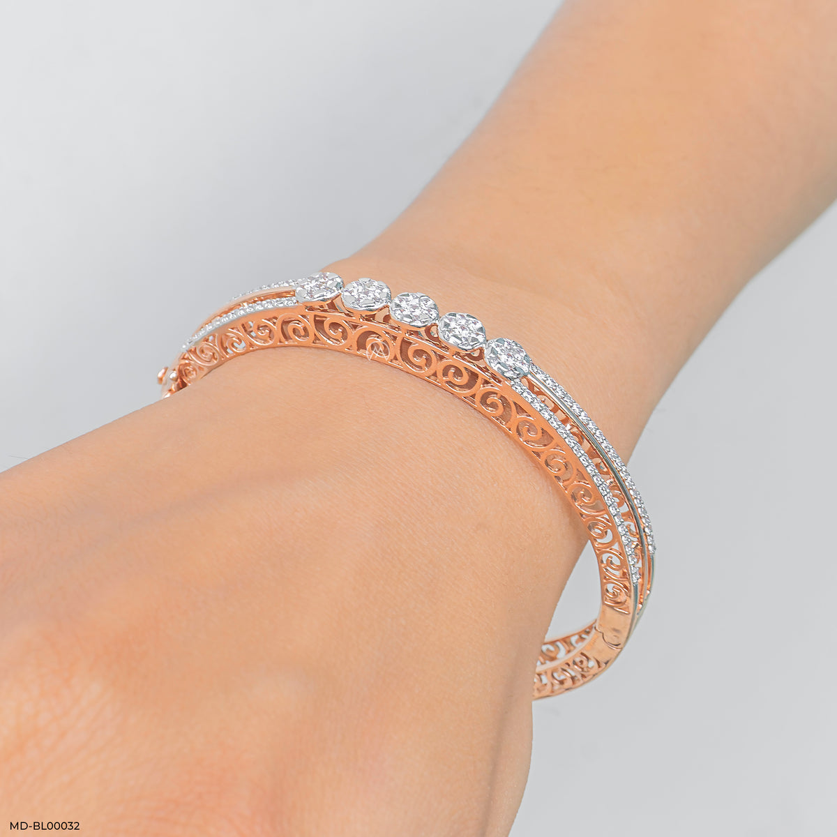 Finesse Diamond Bangle