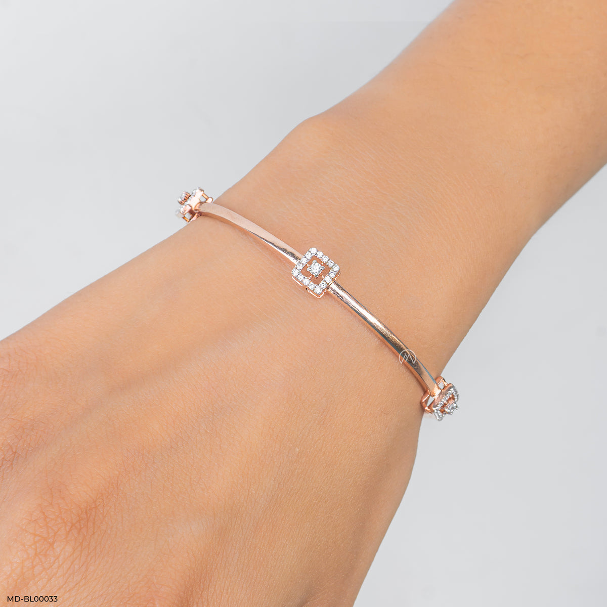 Elysian Edge Diamond Bangles