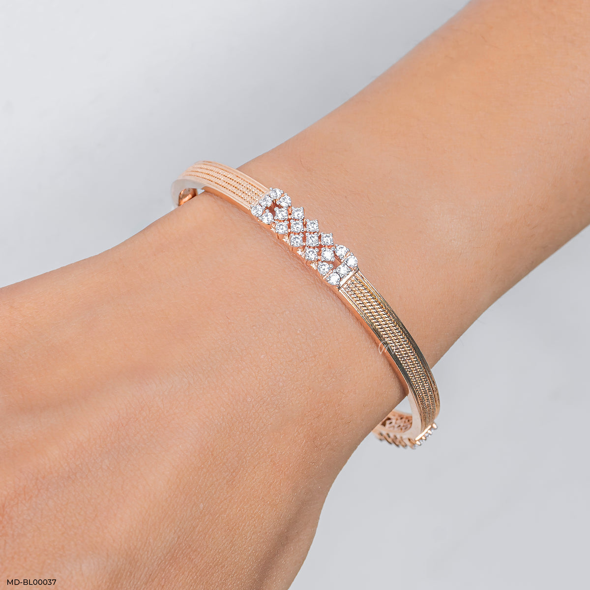 Aurora Spark Diamond Bangle