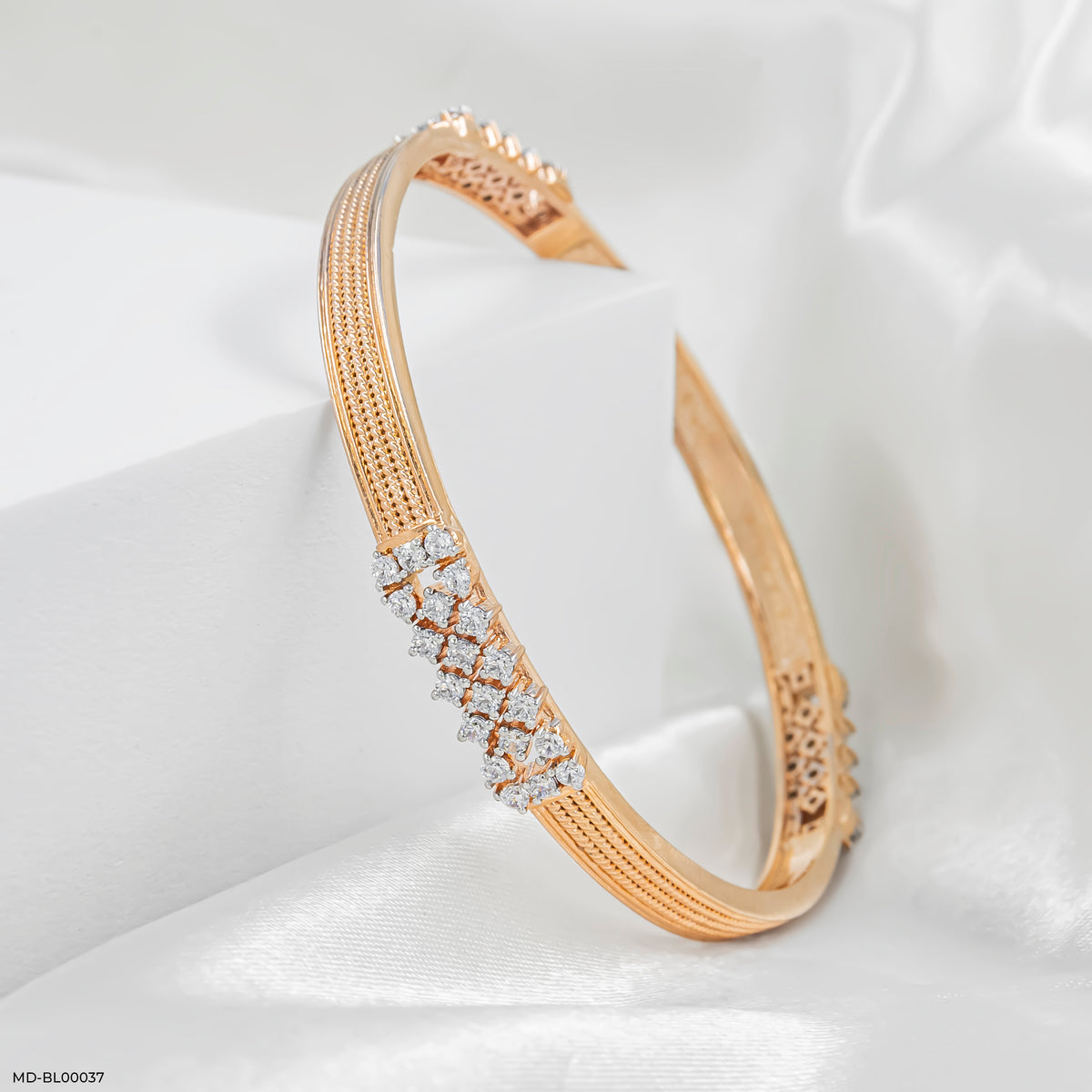 Aurora Spark Diamond Bangle