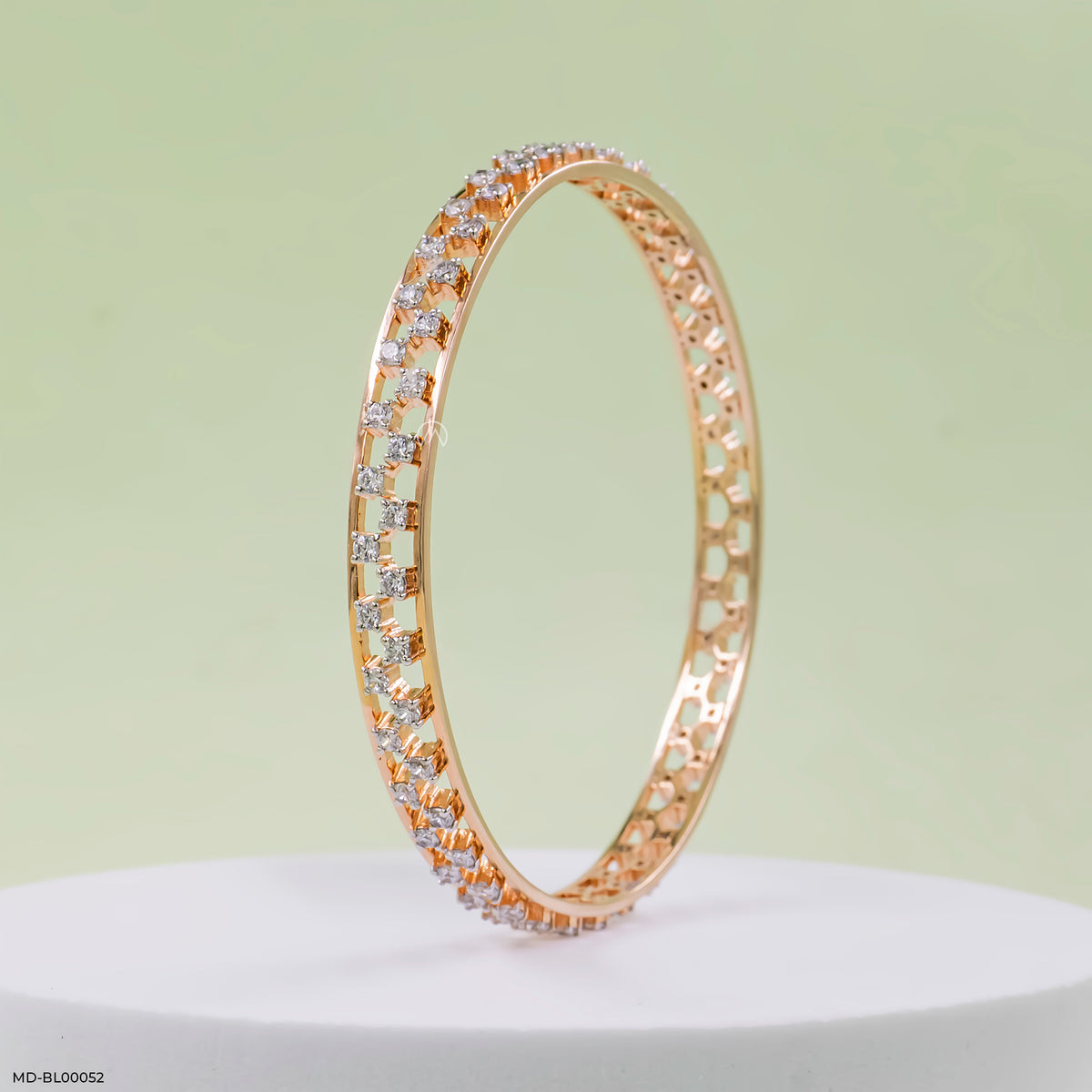Timeless Trace Diamond Bangle