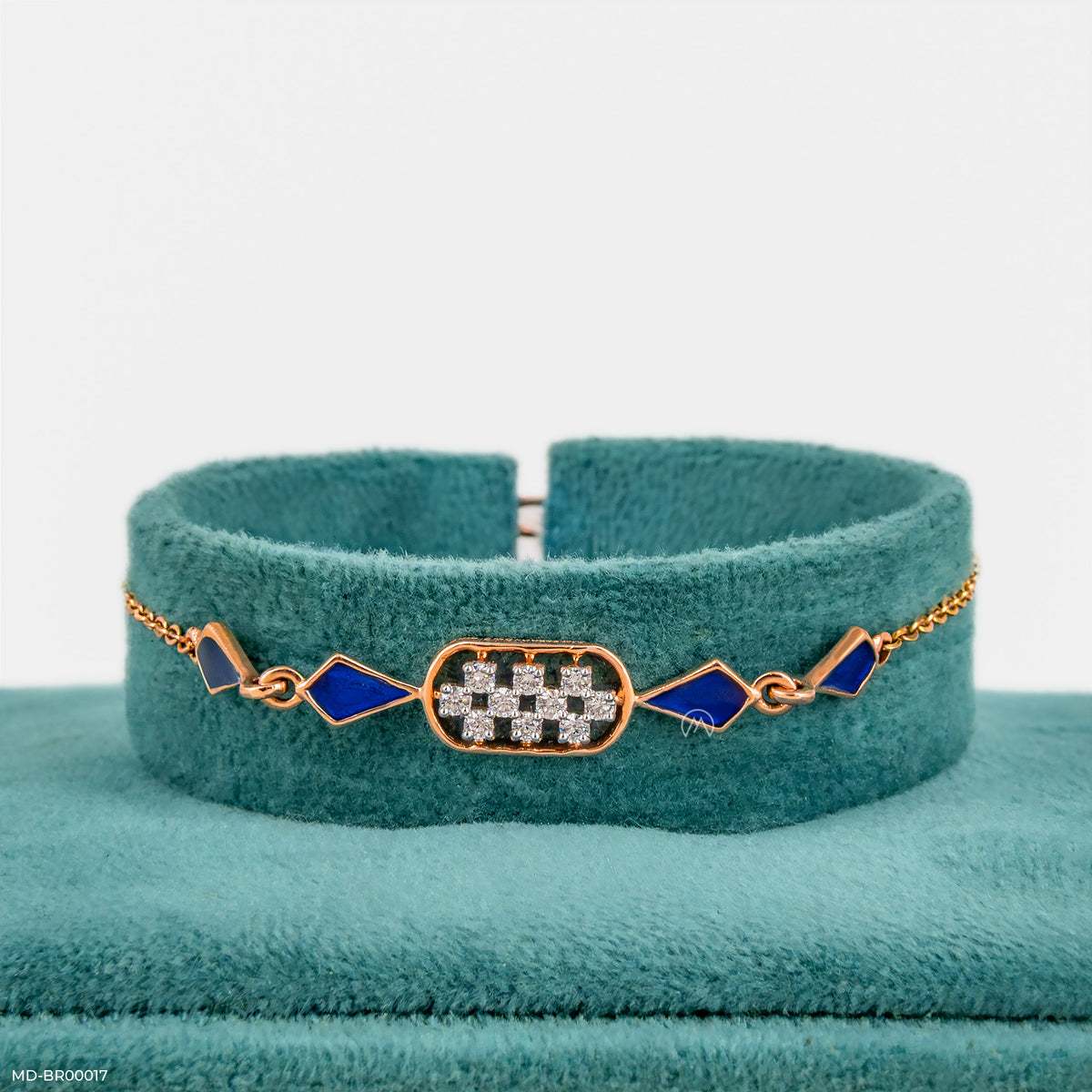 0.15 Carat Dainty Charming Lab Grown Diamond Bracelet