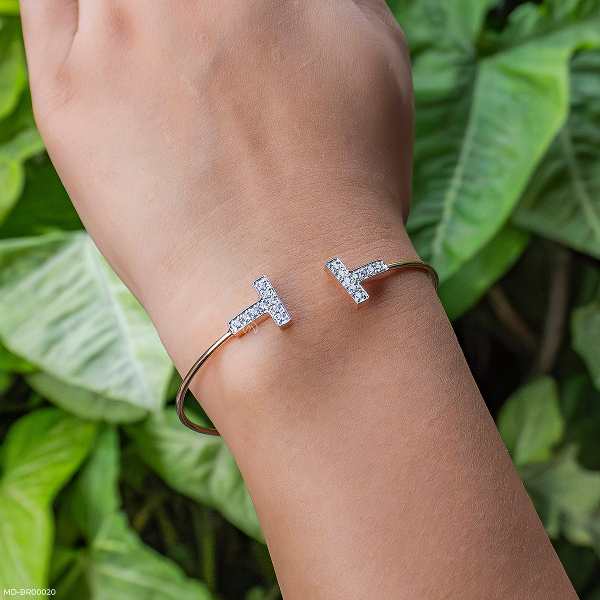 0.35 Carat T Lab Diamond Bracelet