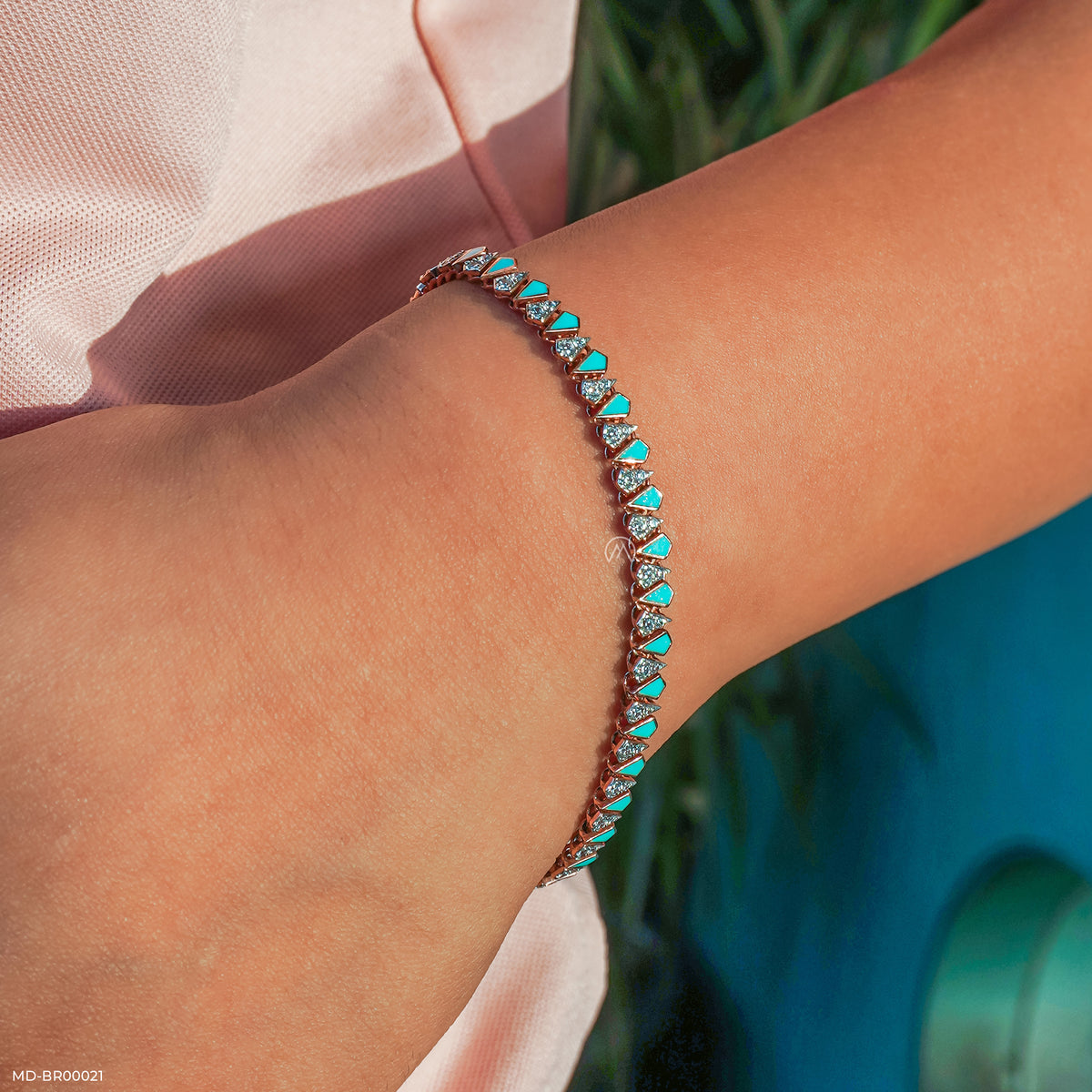 Classic Round Diamond Tennis Bracelets