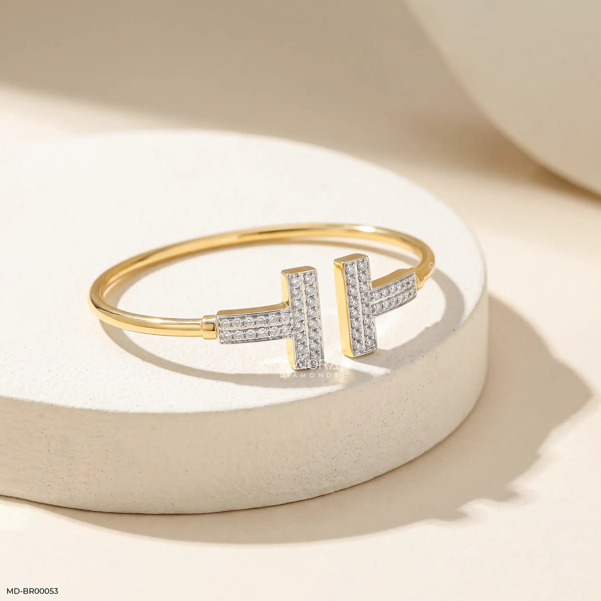 Twin T Diamond Bracelets
