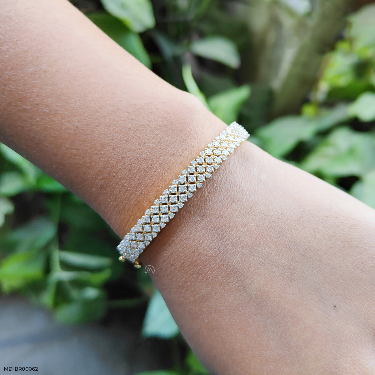 Half Eternity Diamond Bracelets