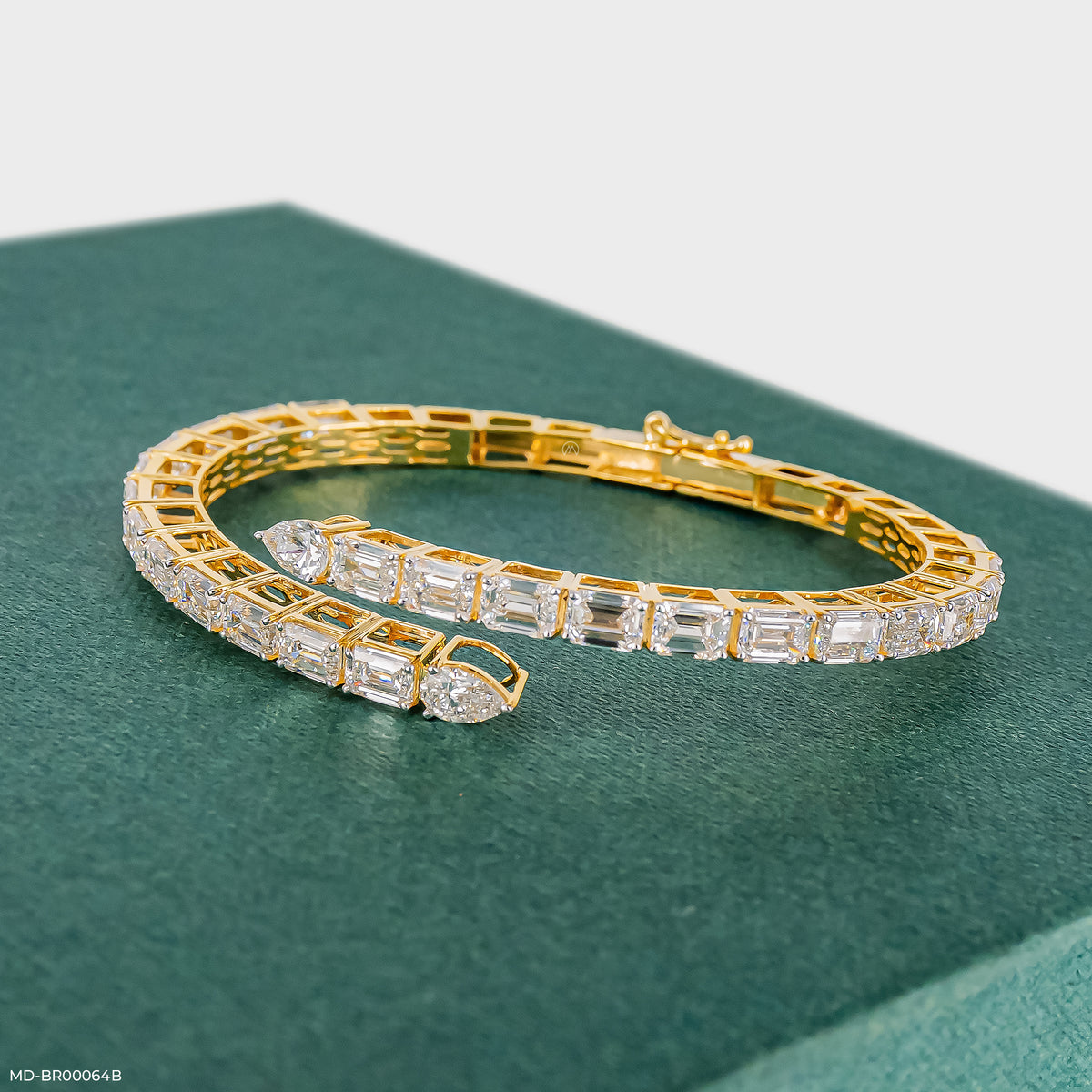 8.15 Carat Empress Lab Diamond Bracelets