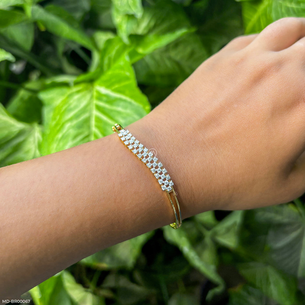 Wave Diamond Bracelet
