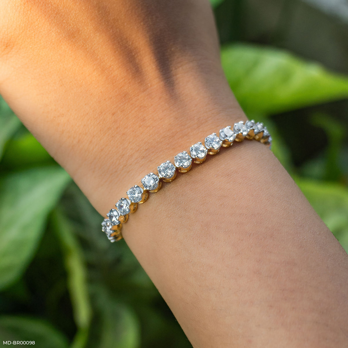 0.30 Carat Tulip Diamond Tennis Bracelet