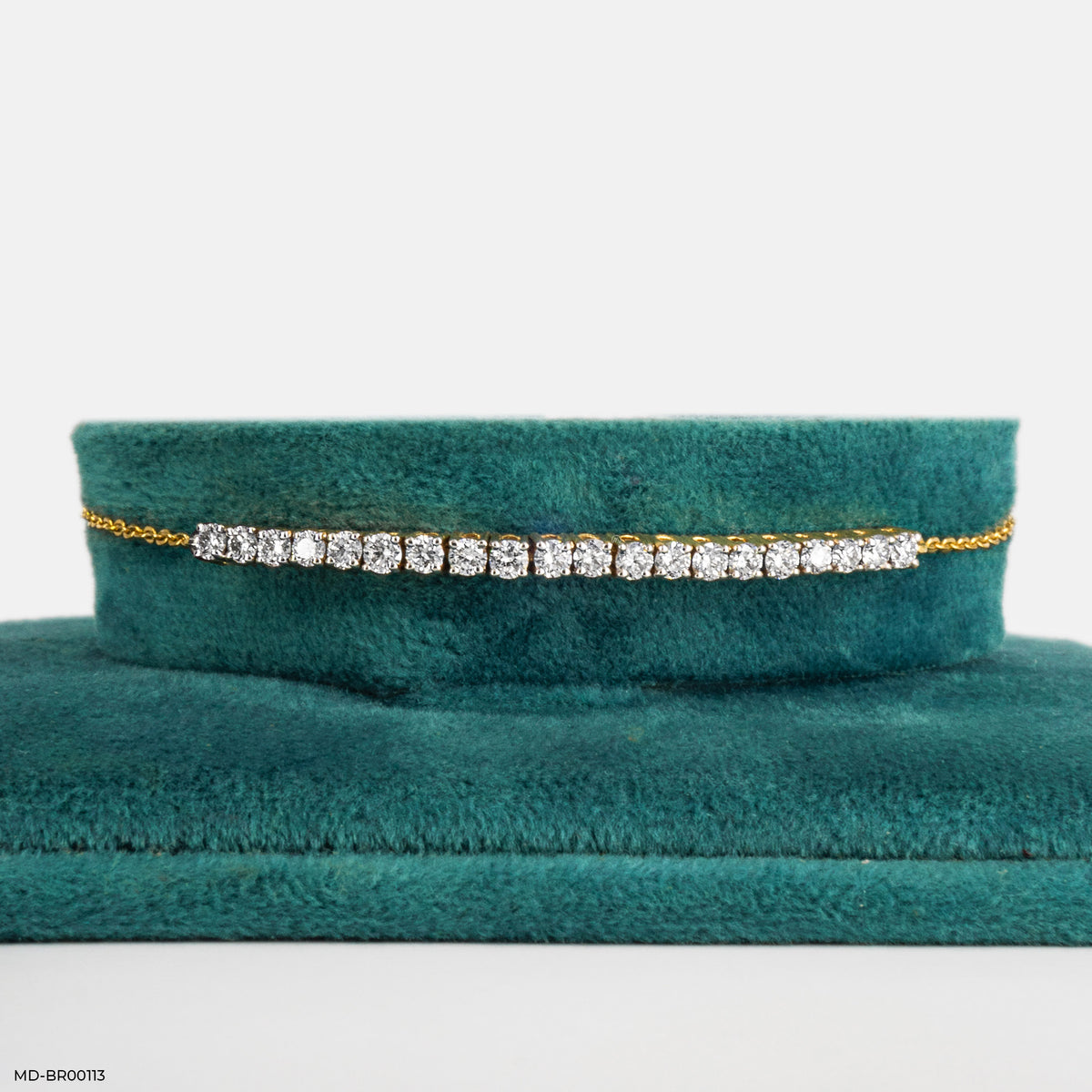 Half Tennis Delicate Round Bracelet