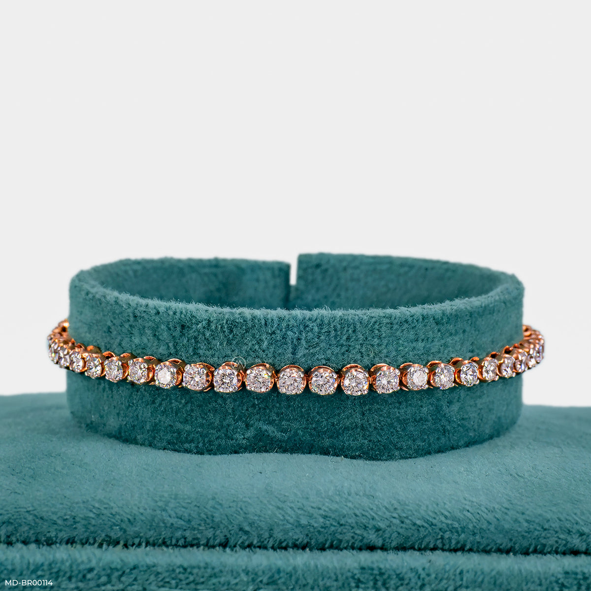 5 Cent Diamond Tennis Bracelet