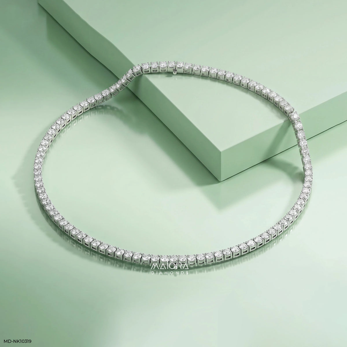 13 Carat Eternal Radiance Tennis Lab Diamond Necklace