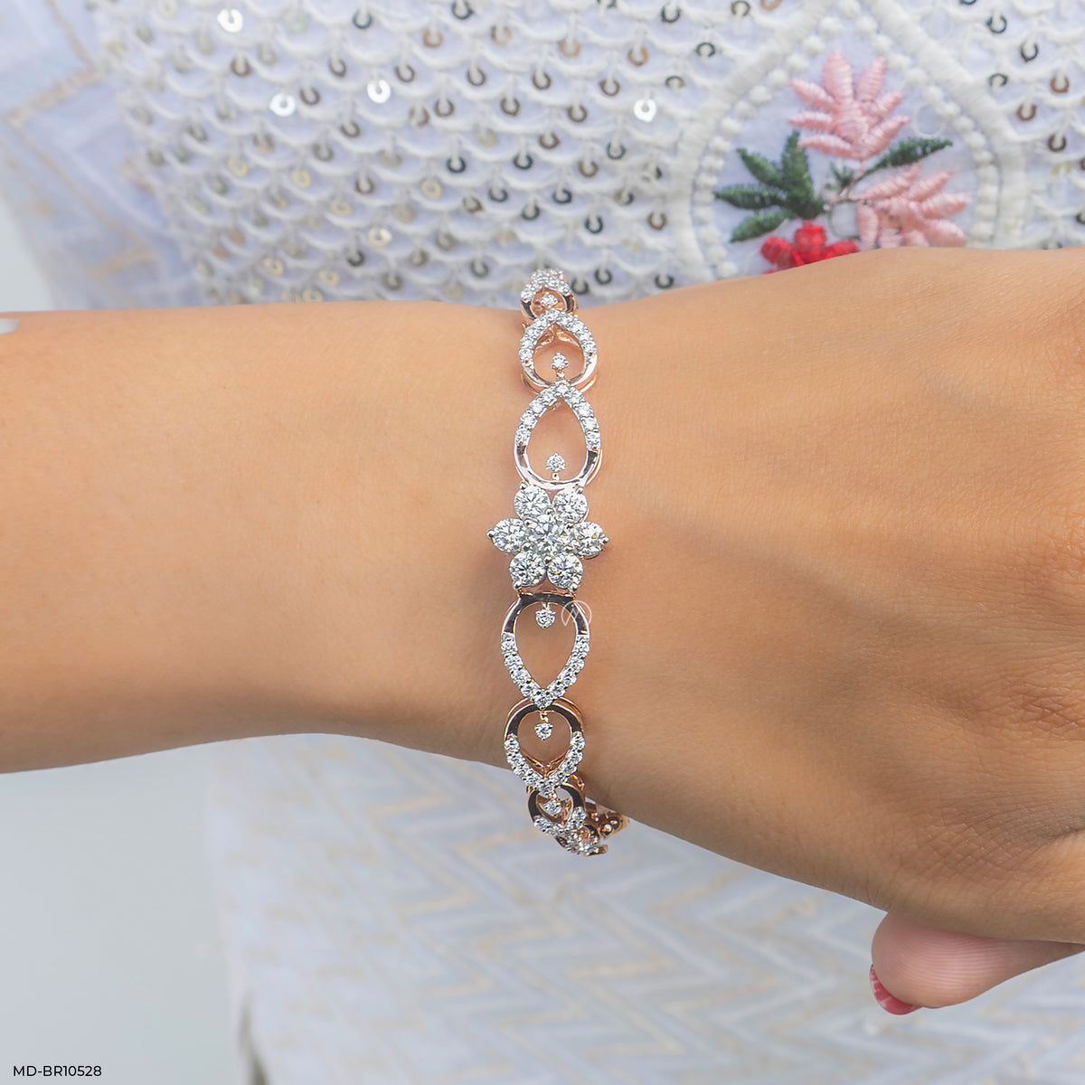 Blossom Dusk Diamond Bracelets
