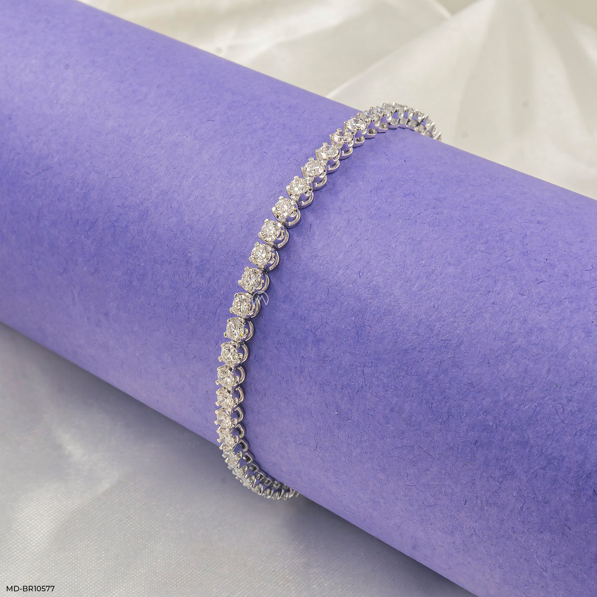 3.5 Carat Classic Lab Diamond Tennis Bracelet