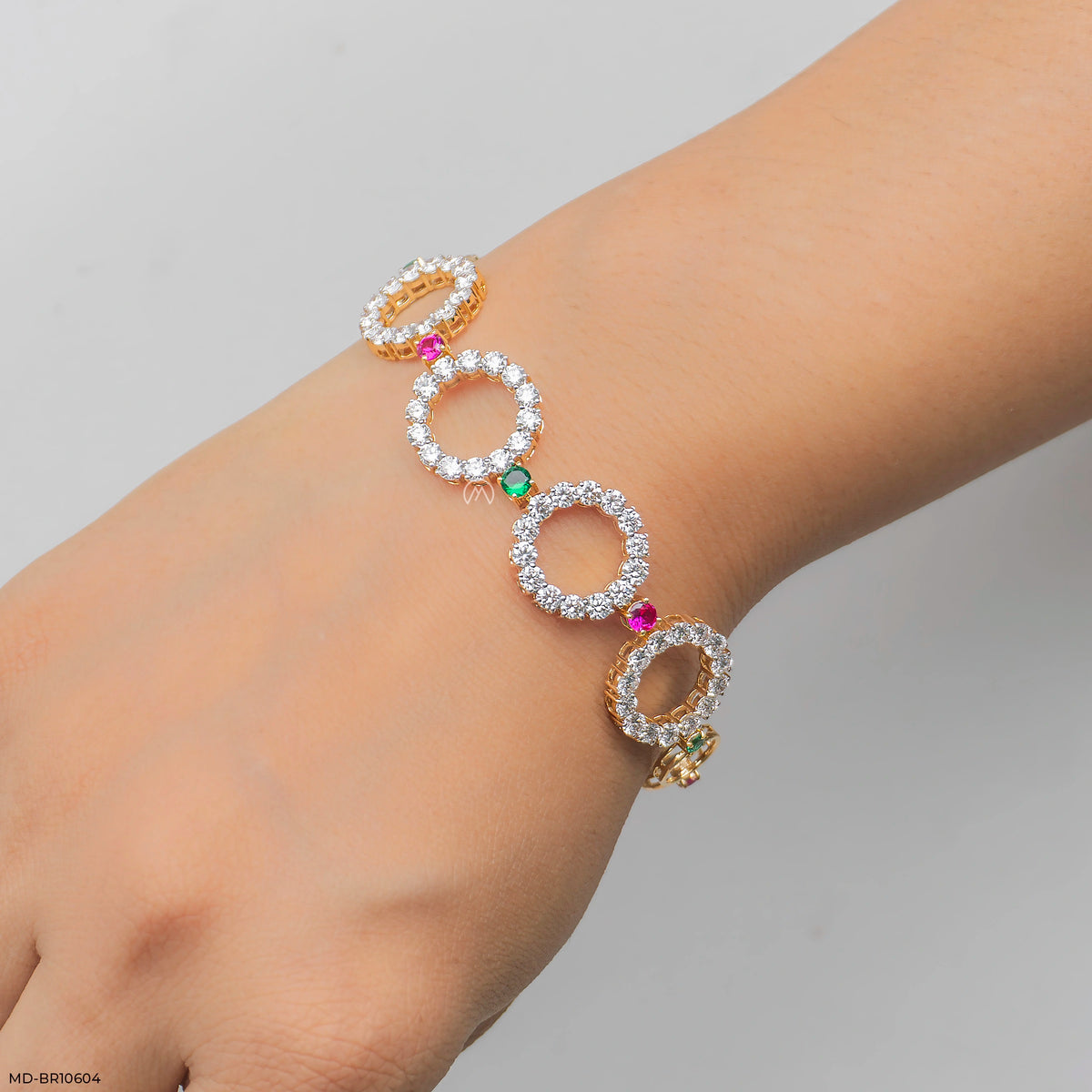 O-Link Diamond Bracelet