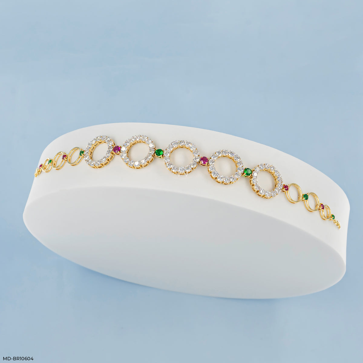 O-Link Diamond Bracelet