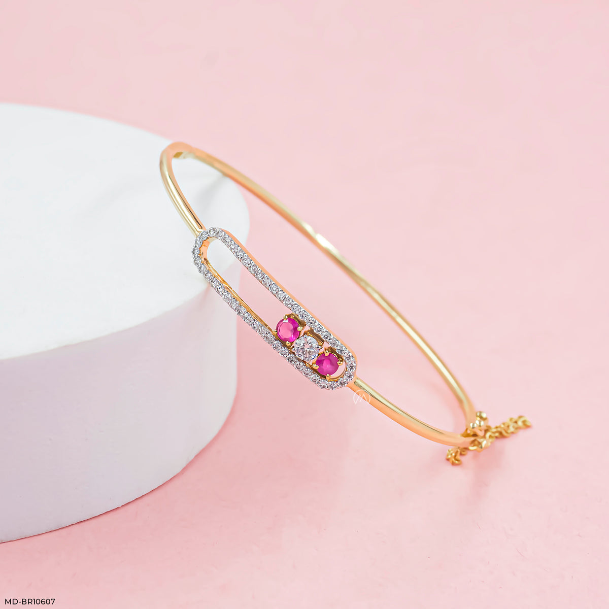 Pave Oval Bracelet