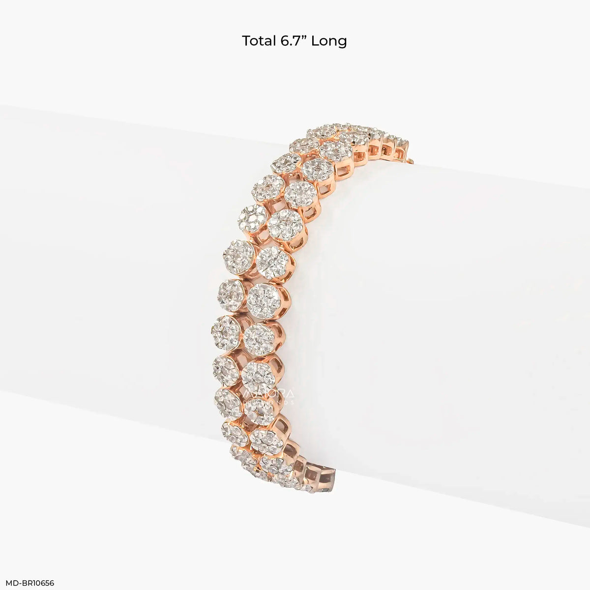 Stealler Cluster Diamond Bracelet
