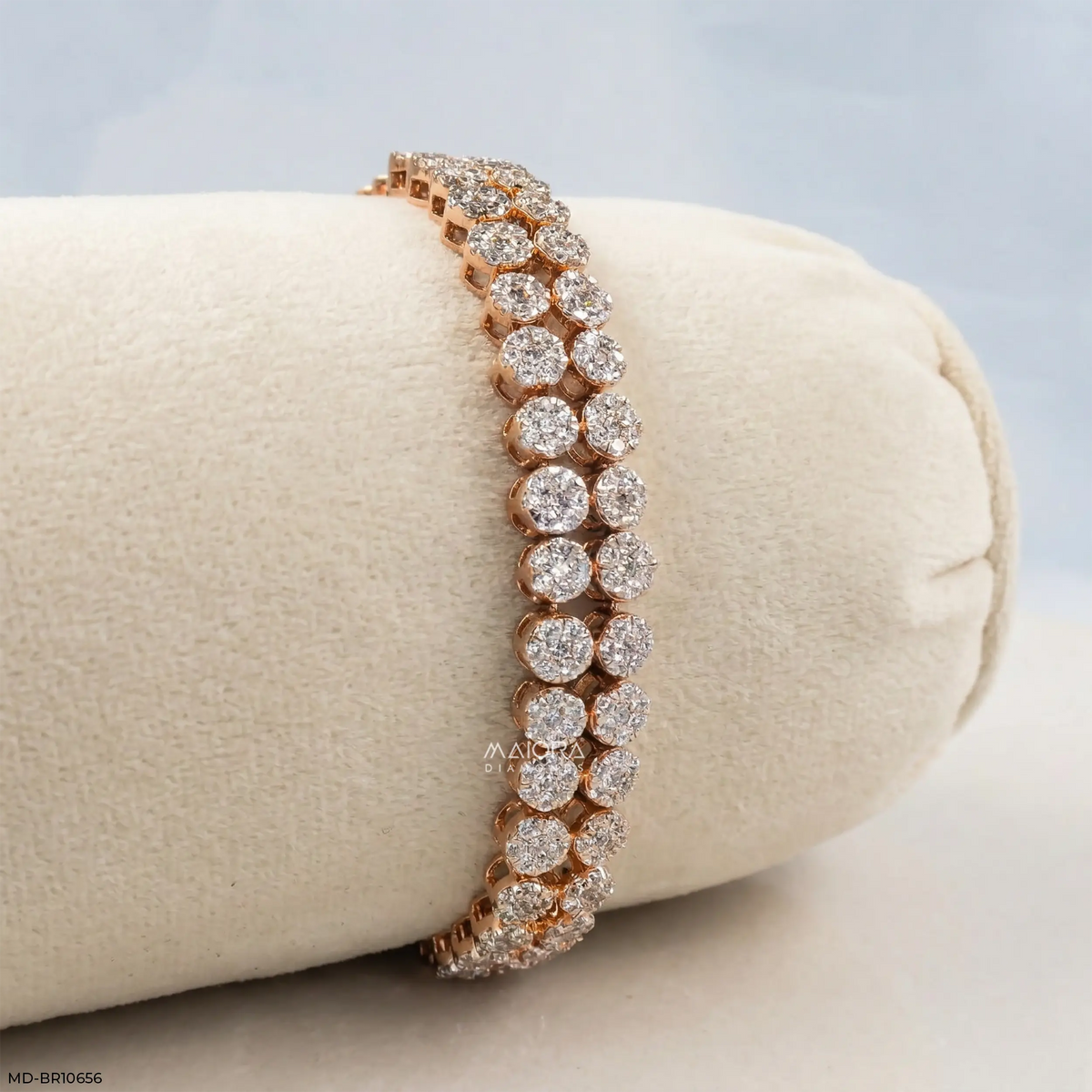 Stealler Cluster Diamond Bracelet