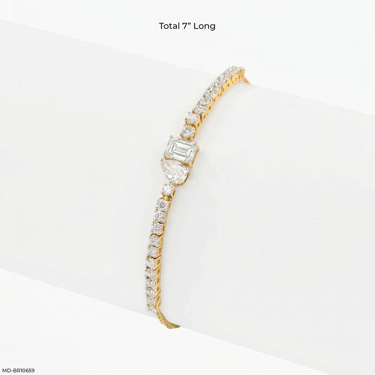 Toi Et Moi Tennis Diamond Bracelet