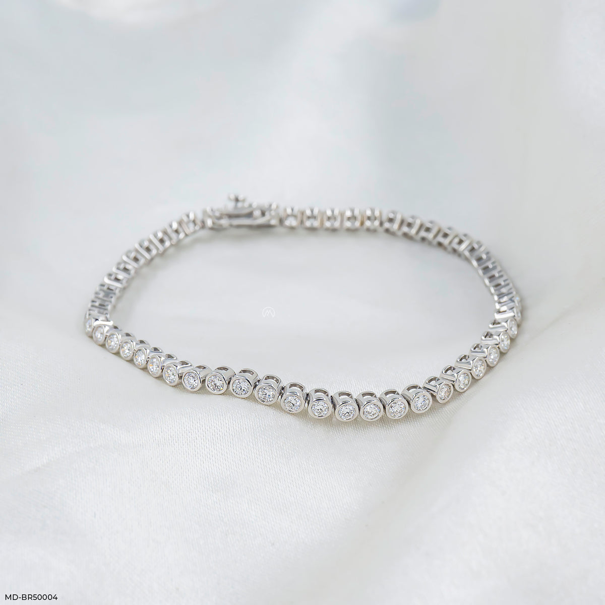 4 Cent Tennis Lab Diamond Dainty Bracelet