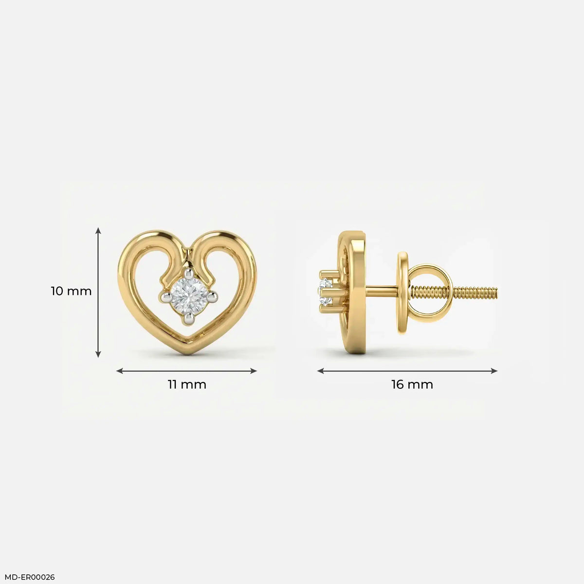 Enternal glow Diamond Earrings