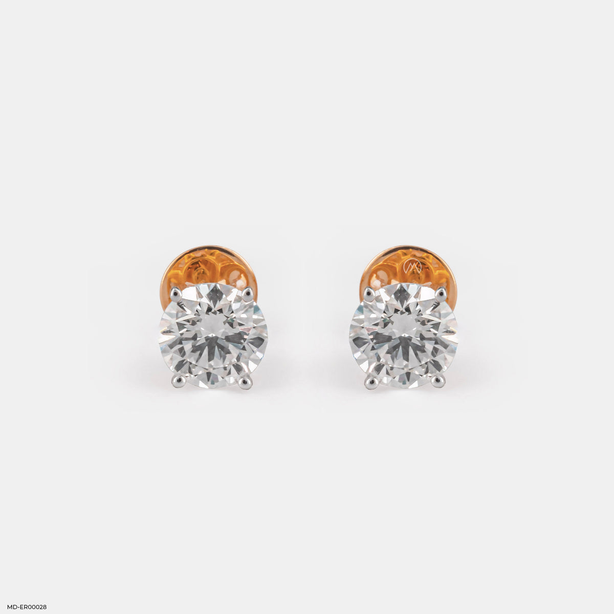 30 Cent Classic Diamond Stud Earrings