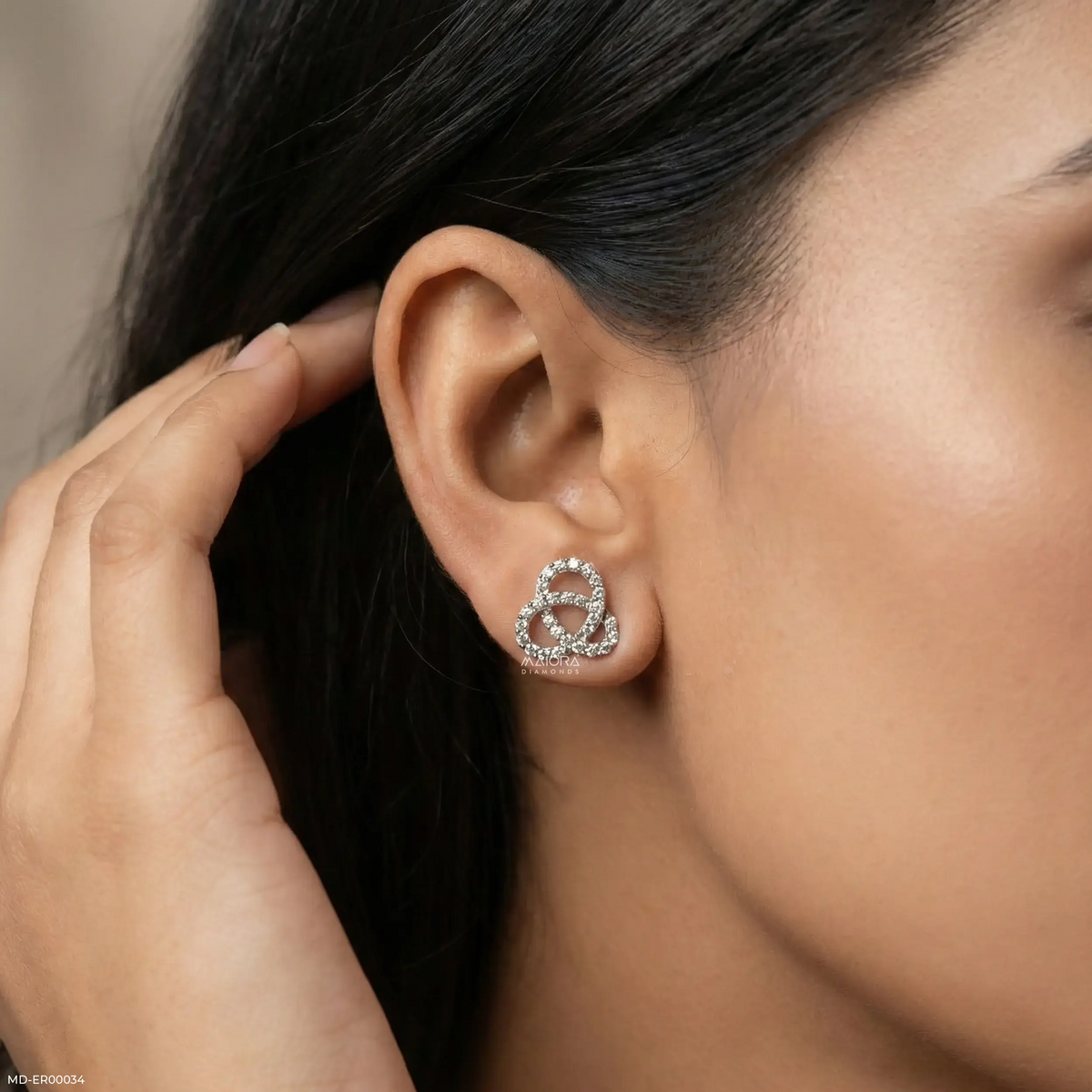 Scatter Waltz Bloom Diamond Earrings