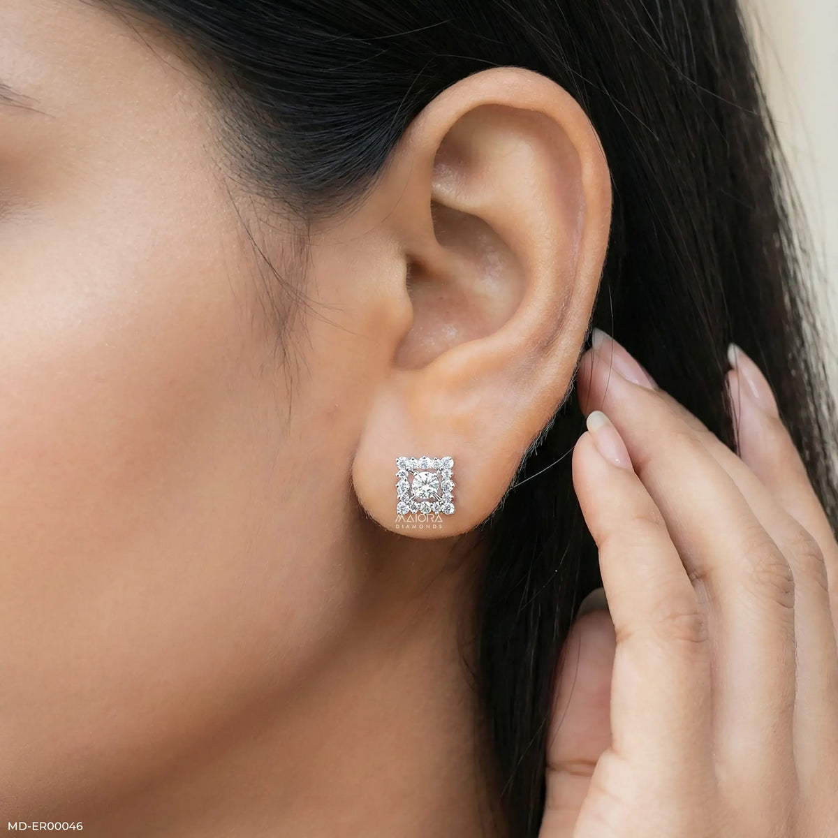 0.20 Carat SquarePop Earrings