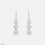 Unity Solitaire Diamod Earrings