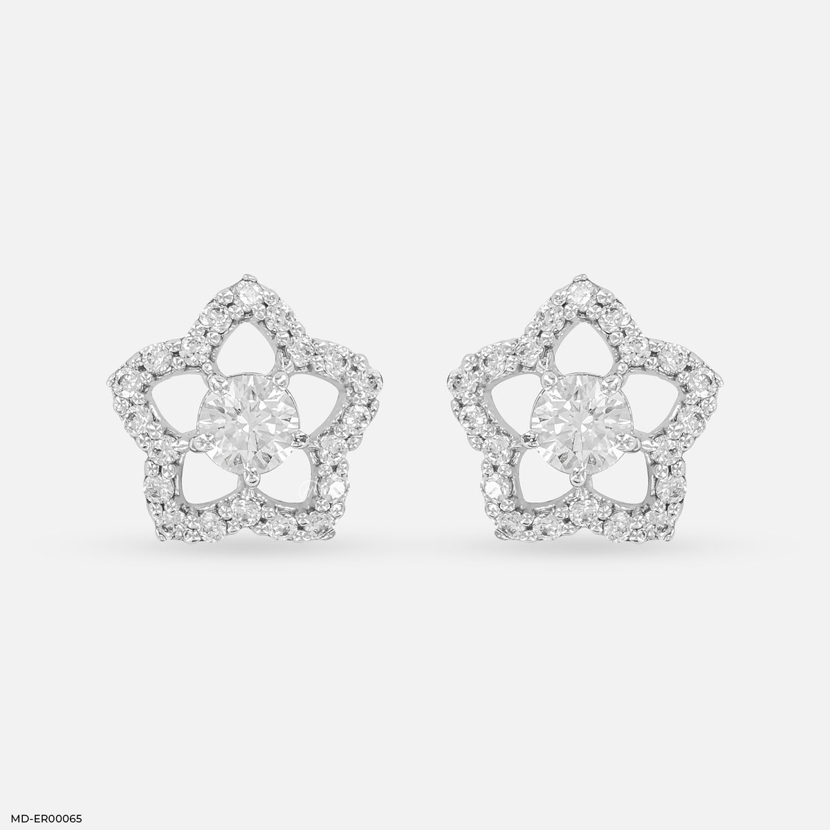 0.25 Carat StarPetal Earrings
