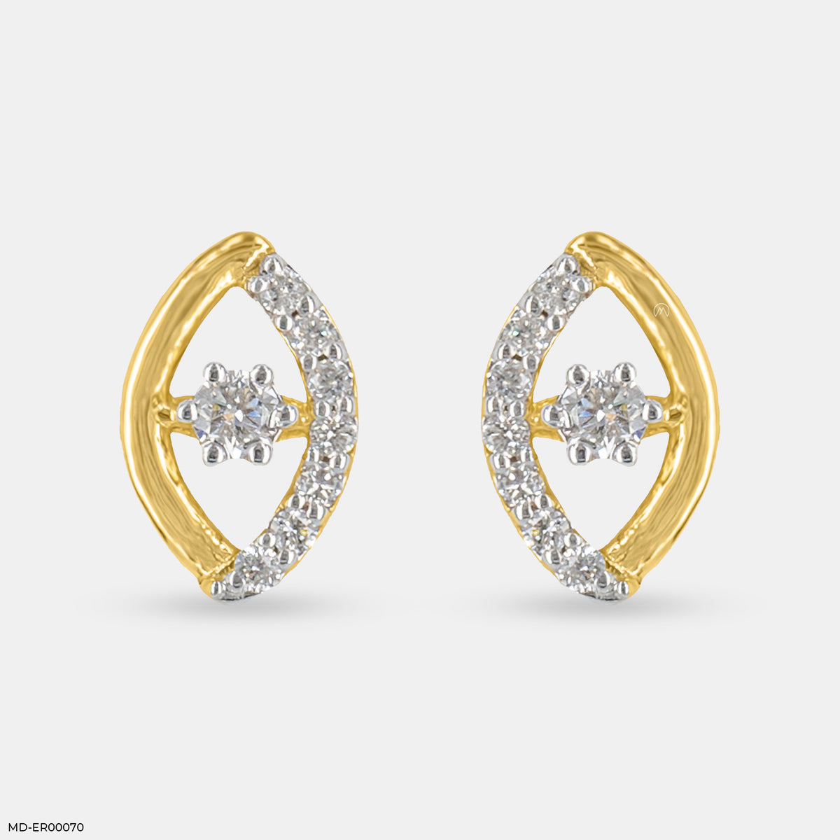 0.25 Carat See Through Me Lab Diamond Earrings