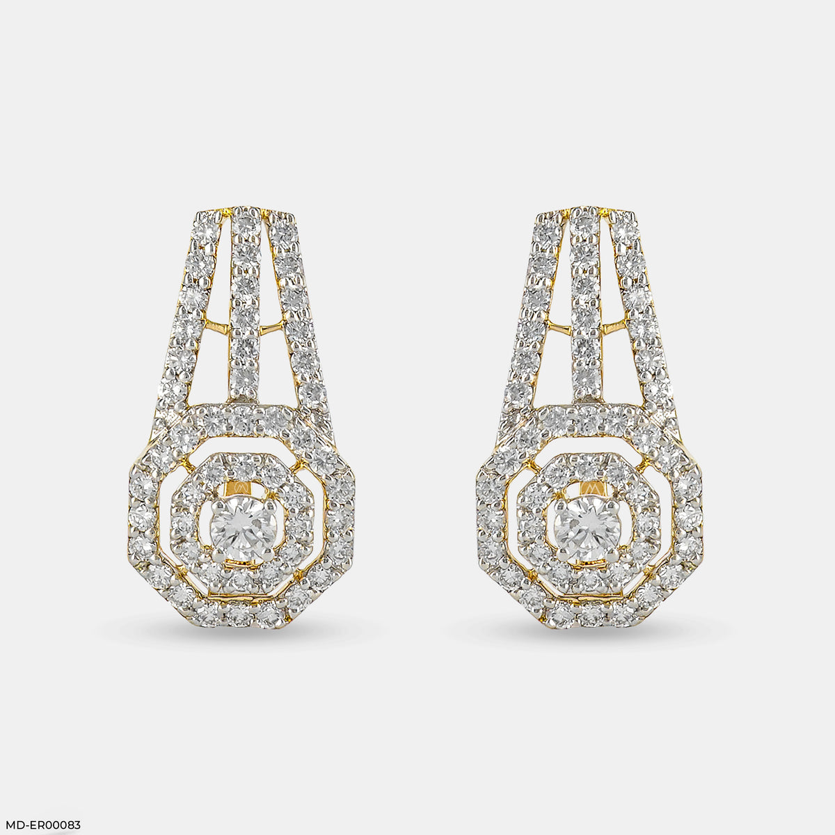 Classic Diamond Earrings