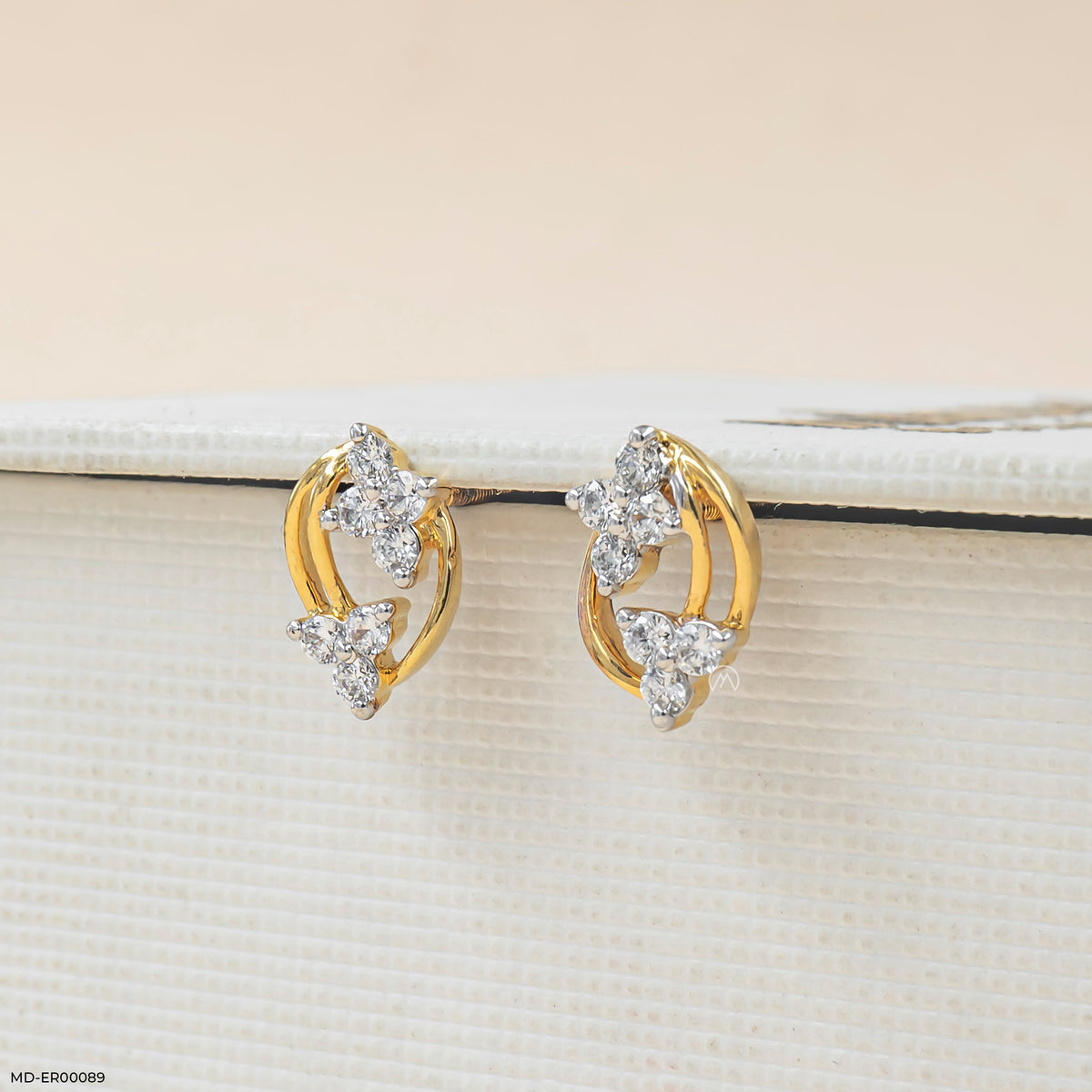 Golden Blossom earring