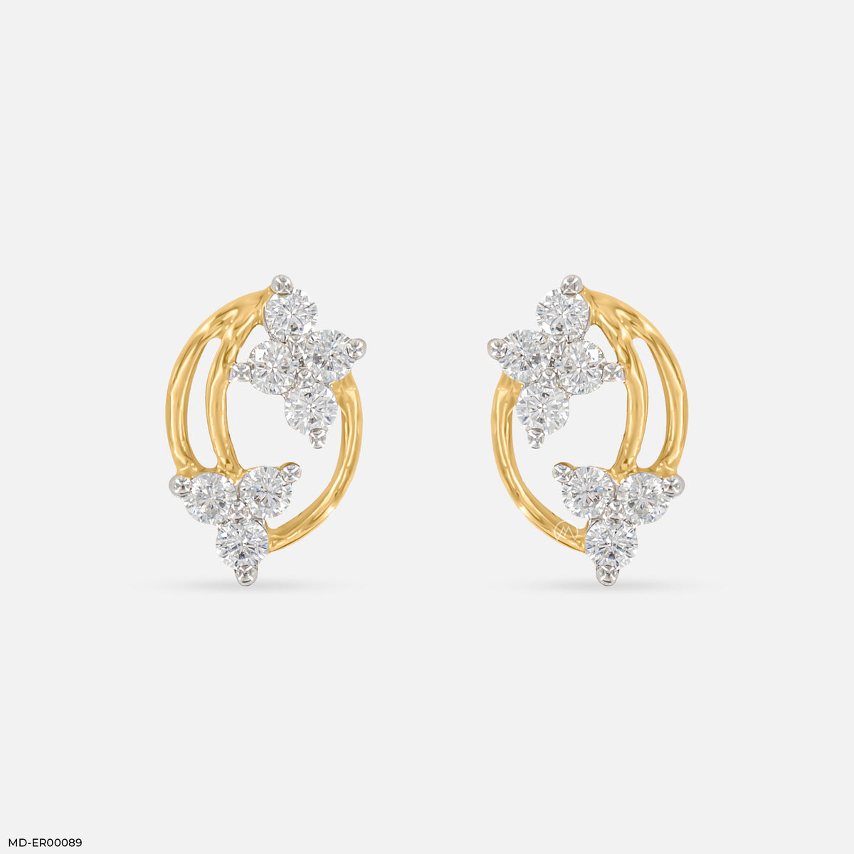 Golden Blossom earring