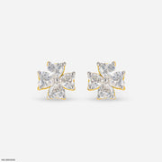 Fourever Heart Diamond Earrings
