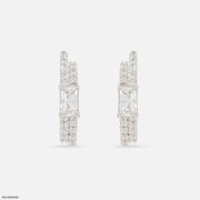 0.50 Carat Duo Radiant Earrings