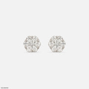 The Diamond Blossom Studs