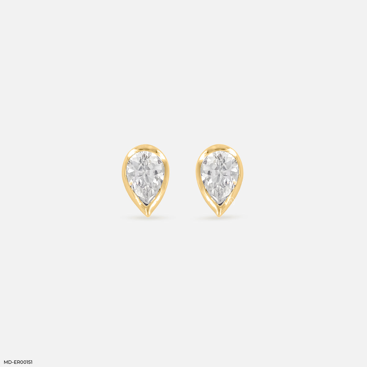 1 Carat Crystal Drop Earrings
